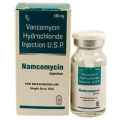 NAMCOMYCIN-Vancomycin Injection-500MG-INJECTION