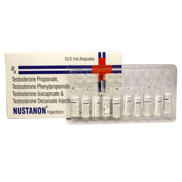 Nustanon-injection-Testosterone-Propionate, Testosterone-Phenylpropionate, Testosterone-Isocaproate, Testosterone-Decanoate