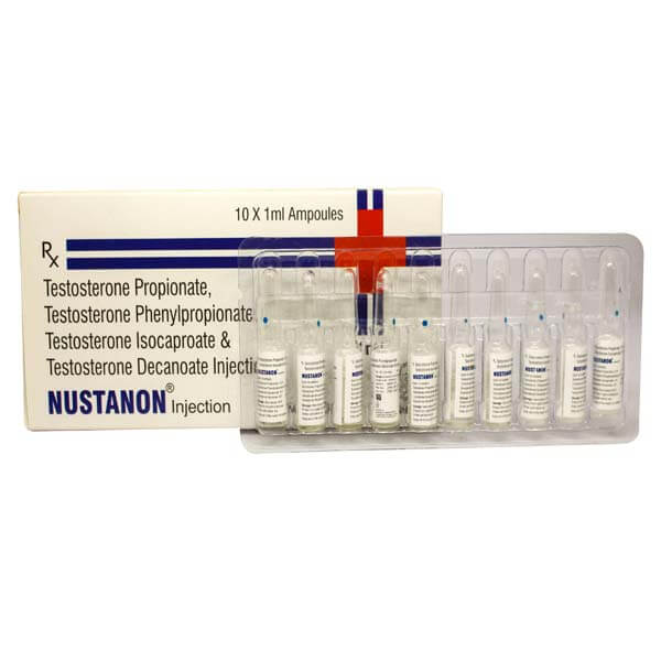 Nustanon-injection-Testosterone-Propionate, Testosterone-Phenylpropionate, Testosterone-Isocaproate, Testosterone-Decanoate