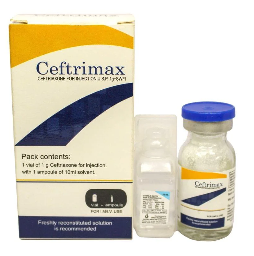 Ceftrimax 1g Inj. - Naman Pharma Drugs
